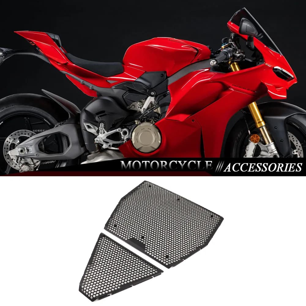 Per Ducati Panigale V4 V4S 2025 2026 Nuova Griglia di Protezione Radiatore Moto e Protezione Radiatore Olio