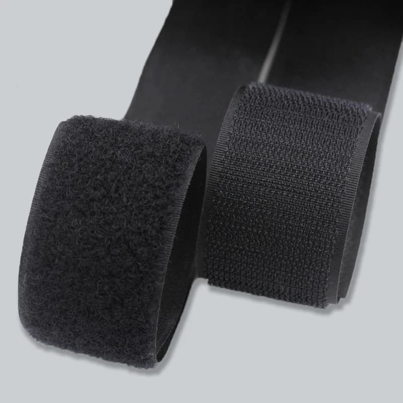Nastro in velcro da cucire 5M/paio, non adesivo, in nylon, strisce di fissaggio in tessuto a incastro 20/25/30/50mm