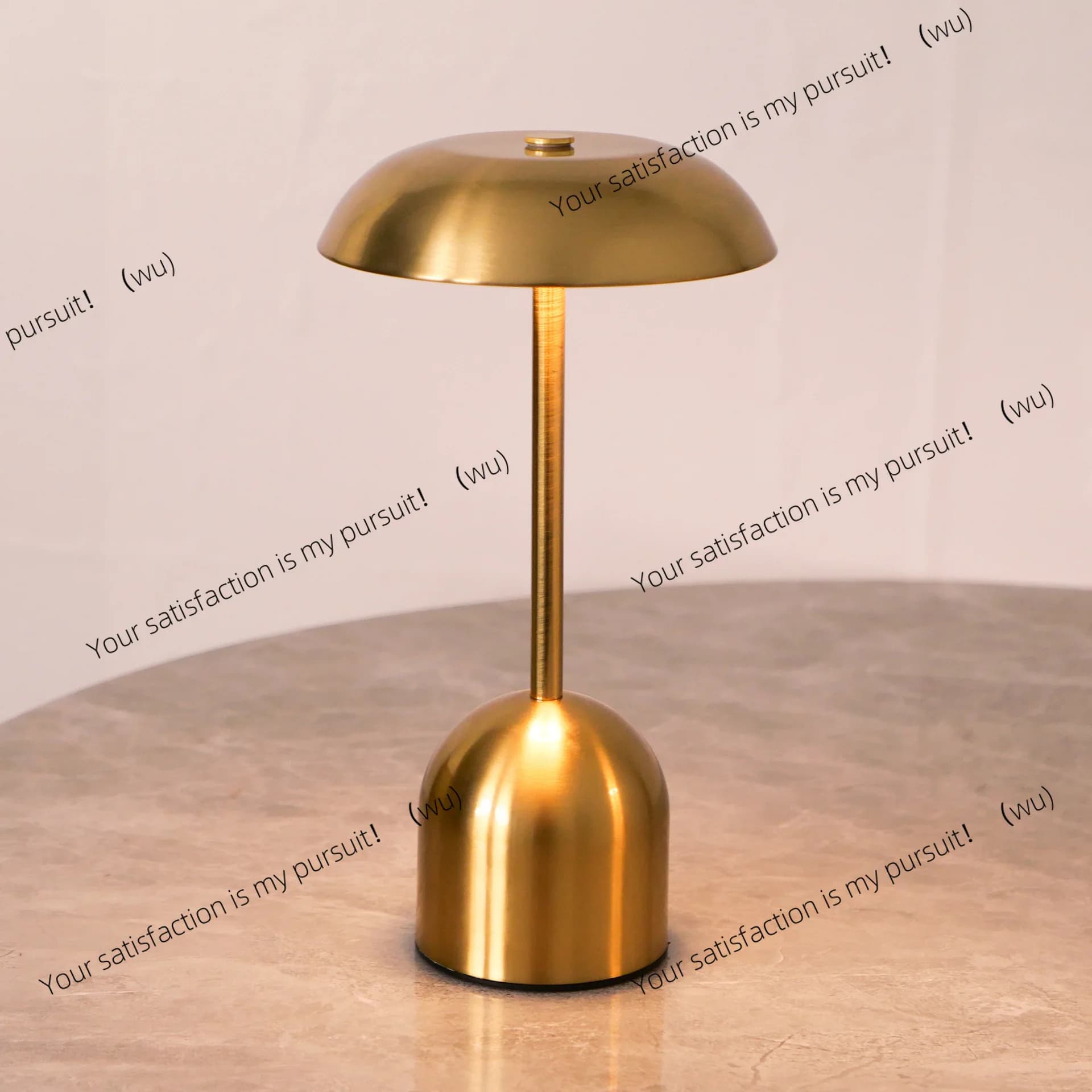 New umbrella-shaped creative metal desk lamp USB night light bedroom bedside LED charging atmosphere light