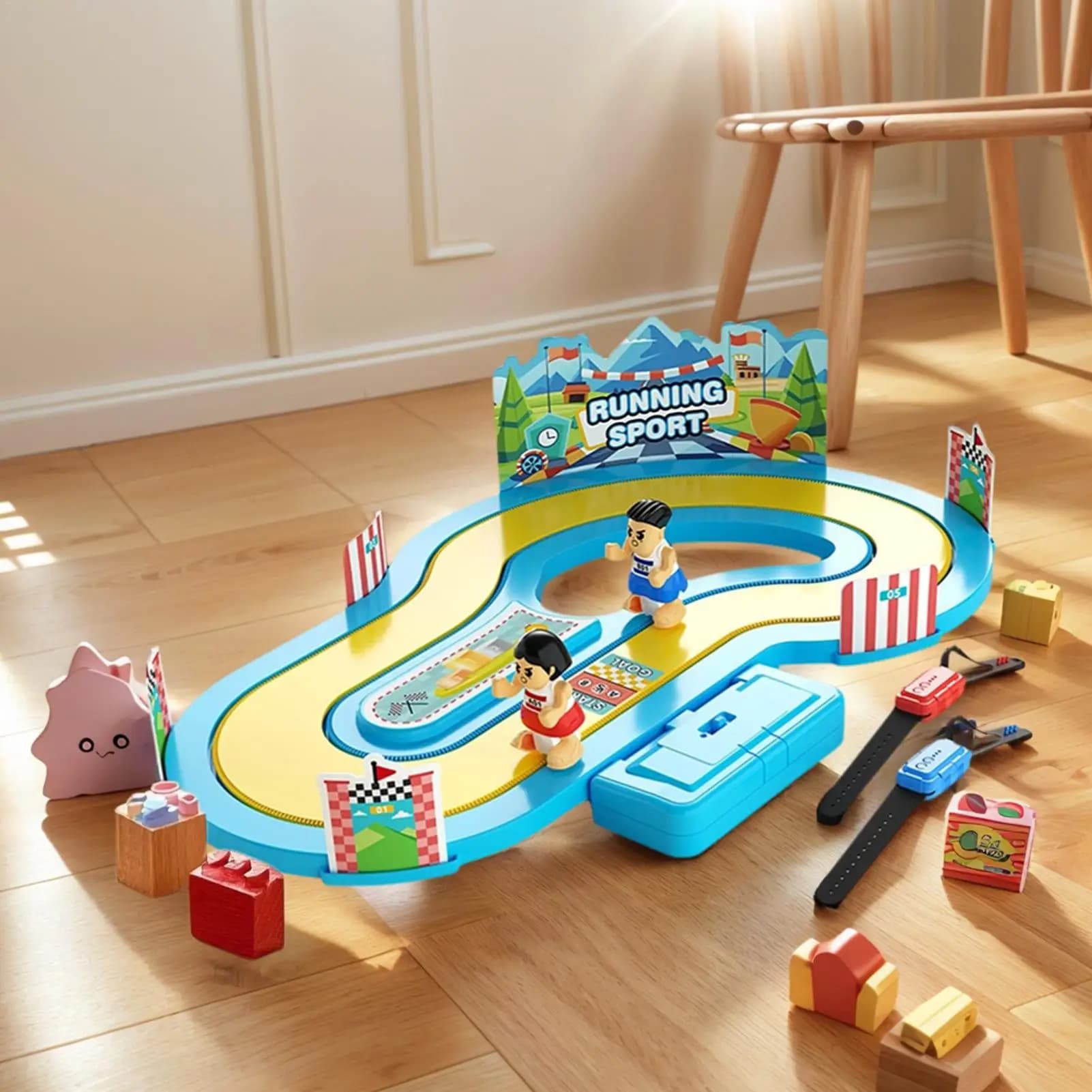 Gioco di corse con rilevamento del movimento Attività interattive genitore-figlio Giocattoli da tavolo controllati dal movimento per bambini Ragazzi Ragazze Compleanno