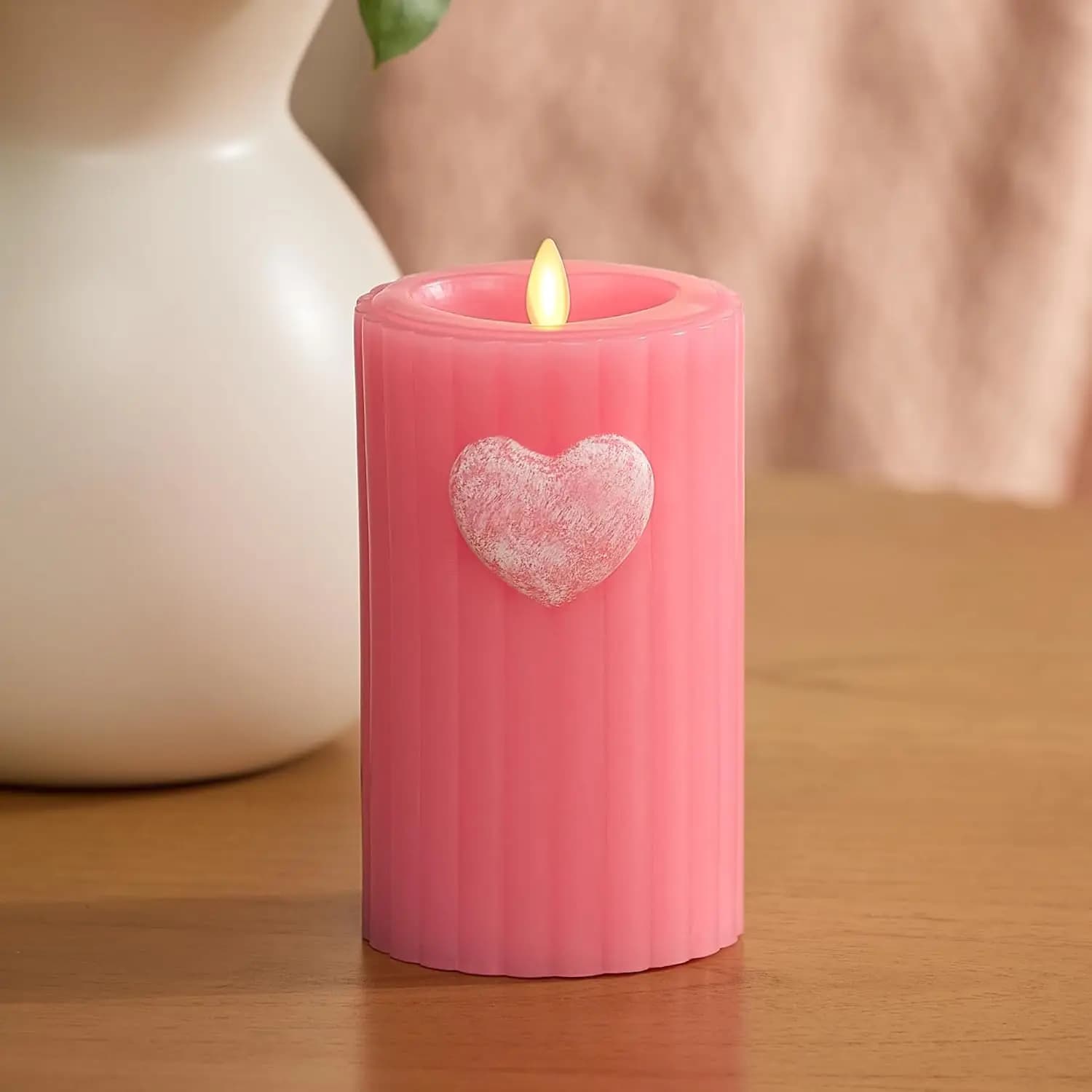 Candela a pilastro tremolante Flamel 3,7' x 6,5', alimentata a batteria, telecomando (venduto separatamente) e timer