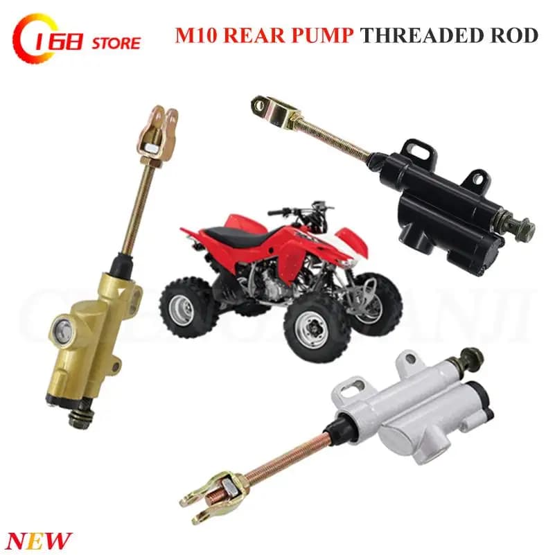 New Motorcycle Rear Hydraulic Brake Master Cylinder Pump For 50cc 70cc 110cc 125cc 150cc 250cc ATV Dirt Bike