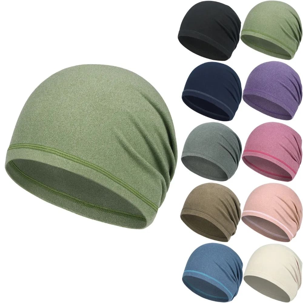 Winter cap with skull Cycling helmet Lining Race Skiing Covers heater thermal fleece earphones Windproof cap for men Woman