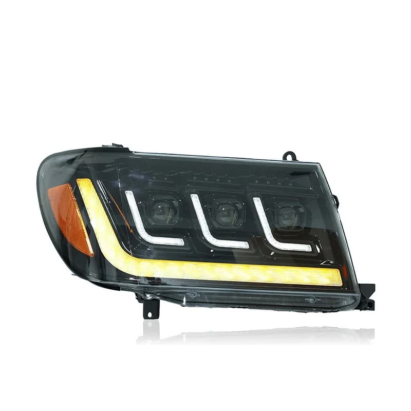 Adatto per la modifica del gruppo fari Toyota Land Cruiser LC100 dal 2002 al 2007 a luci diurne a LED.