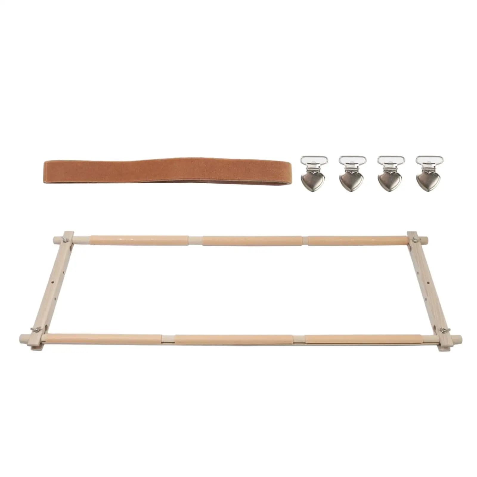Cross Stitch Frame Stand Portable Solid Wood Handmade Embroidery Frame Stand Accessories Quilting Frame Stand Professionals