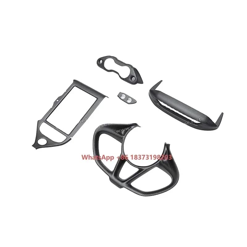 Accessori in Fibra di Carbonio per Interni Auto, Coprivolante per 720s