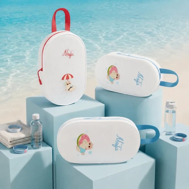 Outdoor portable handheld swimming storage bag, multi-layer large capacity, towel, goggles, swimsuit, waterproof finishing bag