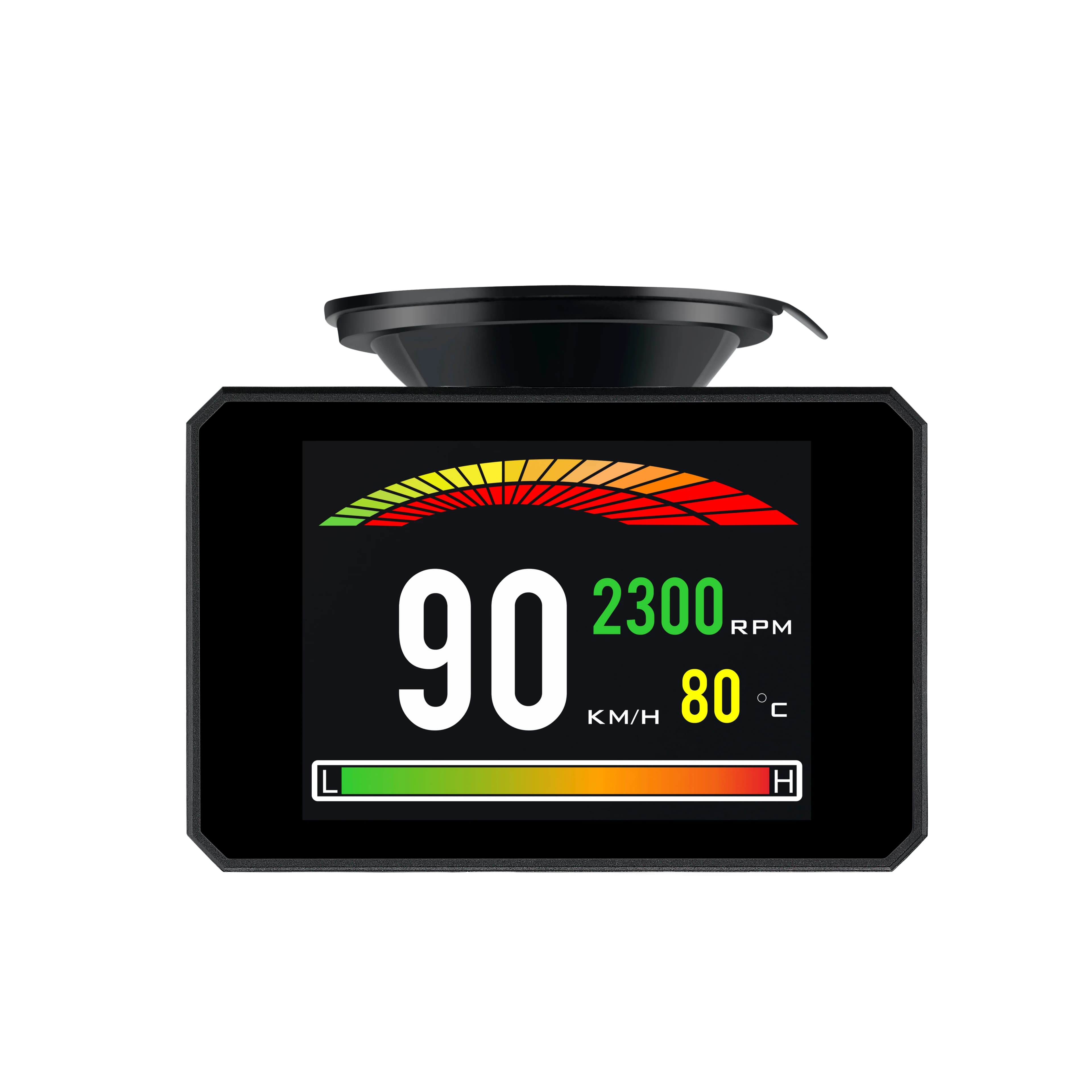 Proiettore per auto HUD P16 Head up Display OBD II OBD2 con indicatore automatico da 3,9 pollici