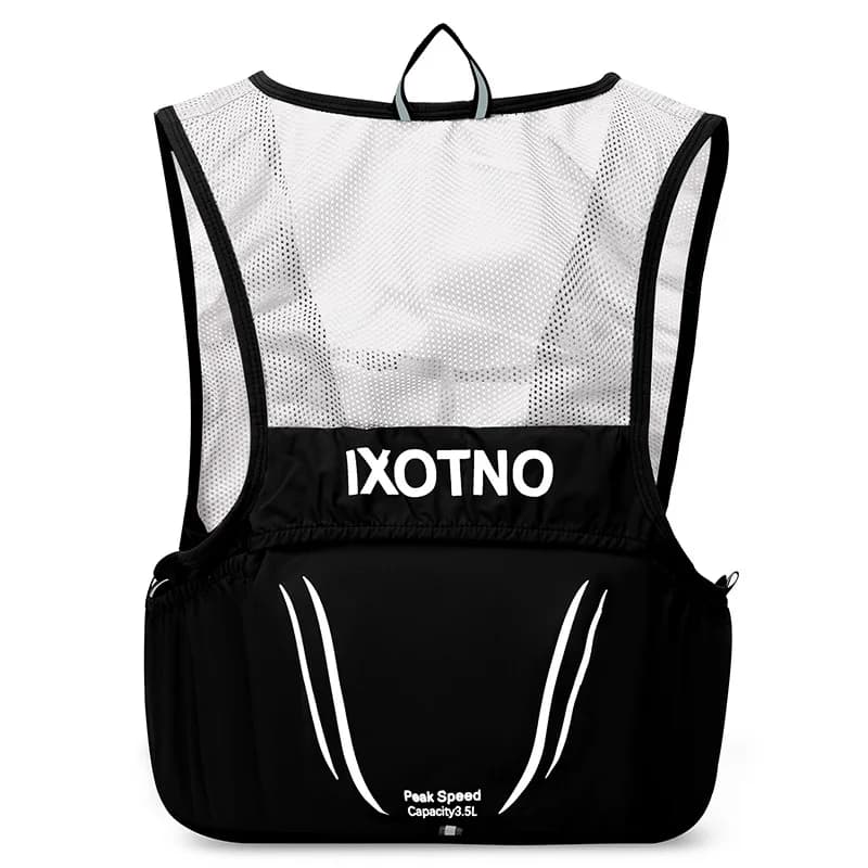 New Lightweight Running Backpack with Vest, Breathable in Mesh, Fast Drying, for Marathon and Trail Running, with Bottle Door