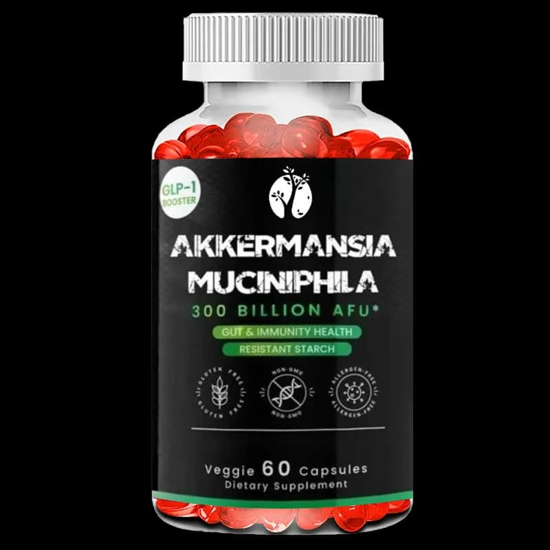 Akkermansia Muciniphola -300 billion AFU, supplement GLP-1, containing vitamin D, digestive, intestinal, immune