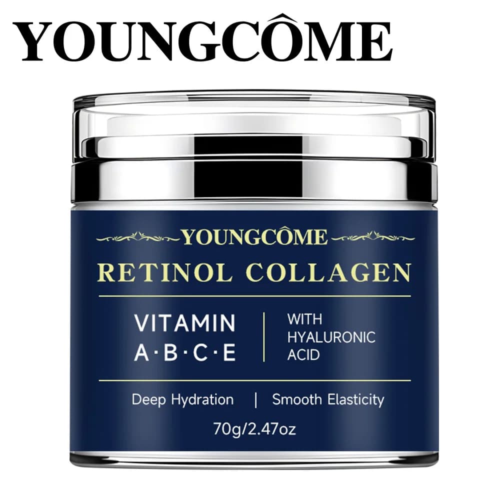 YOUNGCOME Anti Invecchiamento Rassodante Lifting Dissolvenza Linea Sottile Sbiancamento Schiarente Pelle Cosmetico Retinolo Collagene Crema Rimozione Rughe