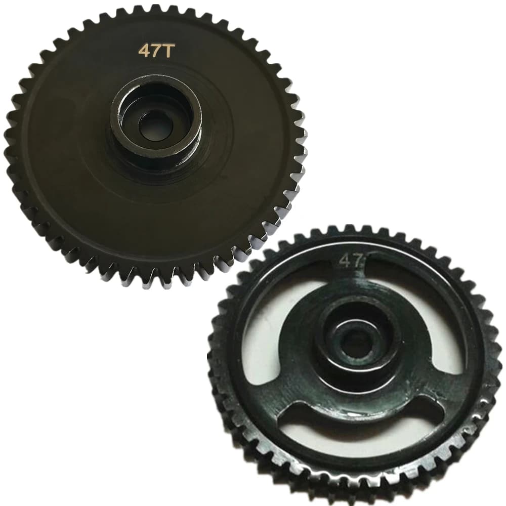Ingranaggio leggero in acciaio Harden 47T per RC HPII SAVAGE X 4.6 25 SS 76937