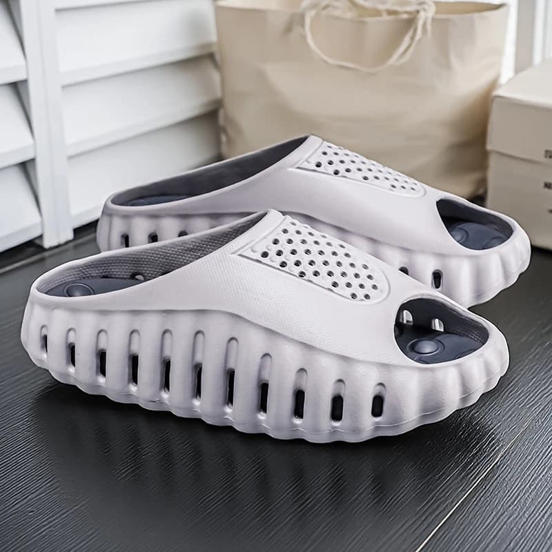 Nuove Ciabatte Massaggianti da Uomo Primavera Estate, Sandali da Interno ed Esterno, Scarpe Casual da Spiaggia, Ciabatte Comode da Casa per Uomo