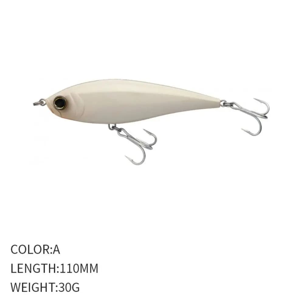 2024 110 millimetri 29g Affondamento Lentamente Richiamo di Pesca 3D Occhi Wobbler Bass Fishing Bait Minnow VIB Minnow Richiamo attrezzatura da pesca