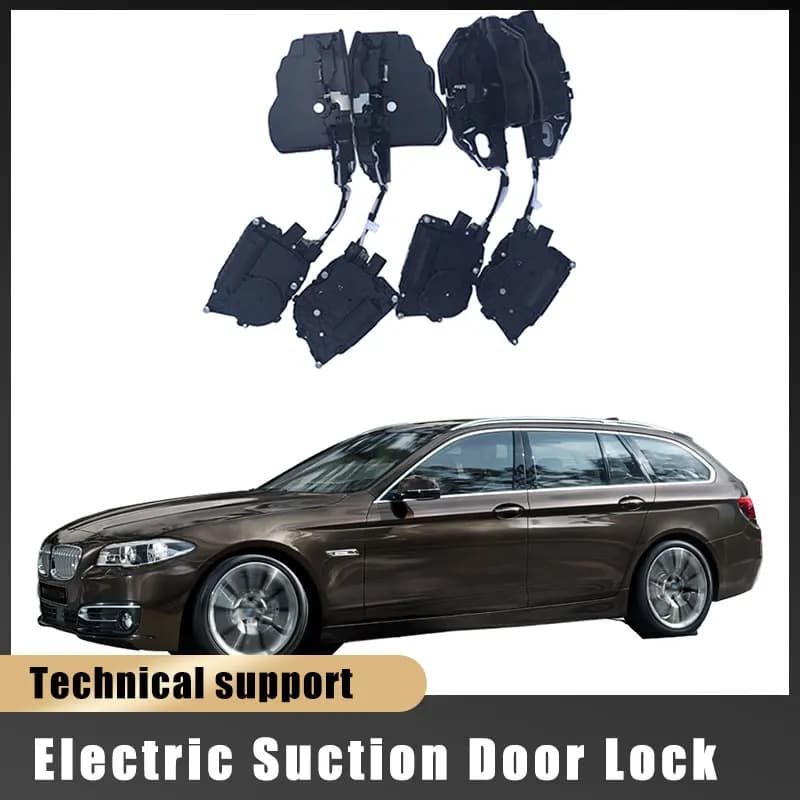 Smart Auto Electric Suction Door Lock for BMW 5series Automatic Soft Close Door Super Silence Car Vehicle Door