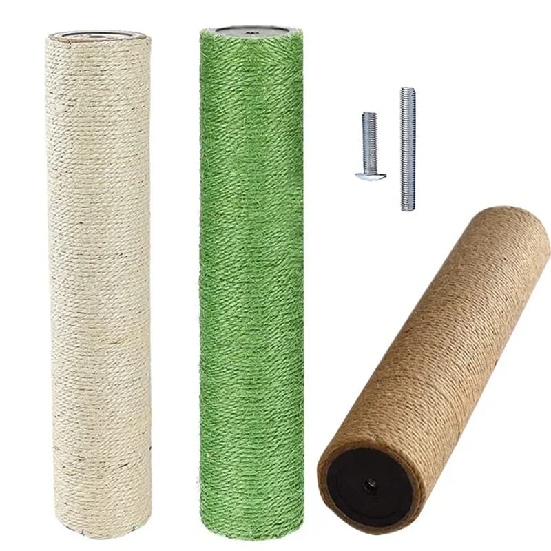 Tiragraffi per gatti Albero per gatti Struttura da arrampicata in sisal Accessori per pali di ricambio fai-da-te Giocattolo per gattini Mobili per animali domestici Tiragraffi per gattini