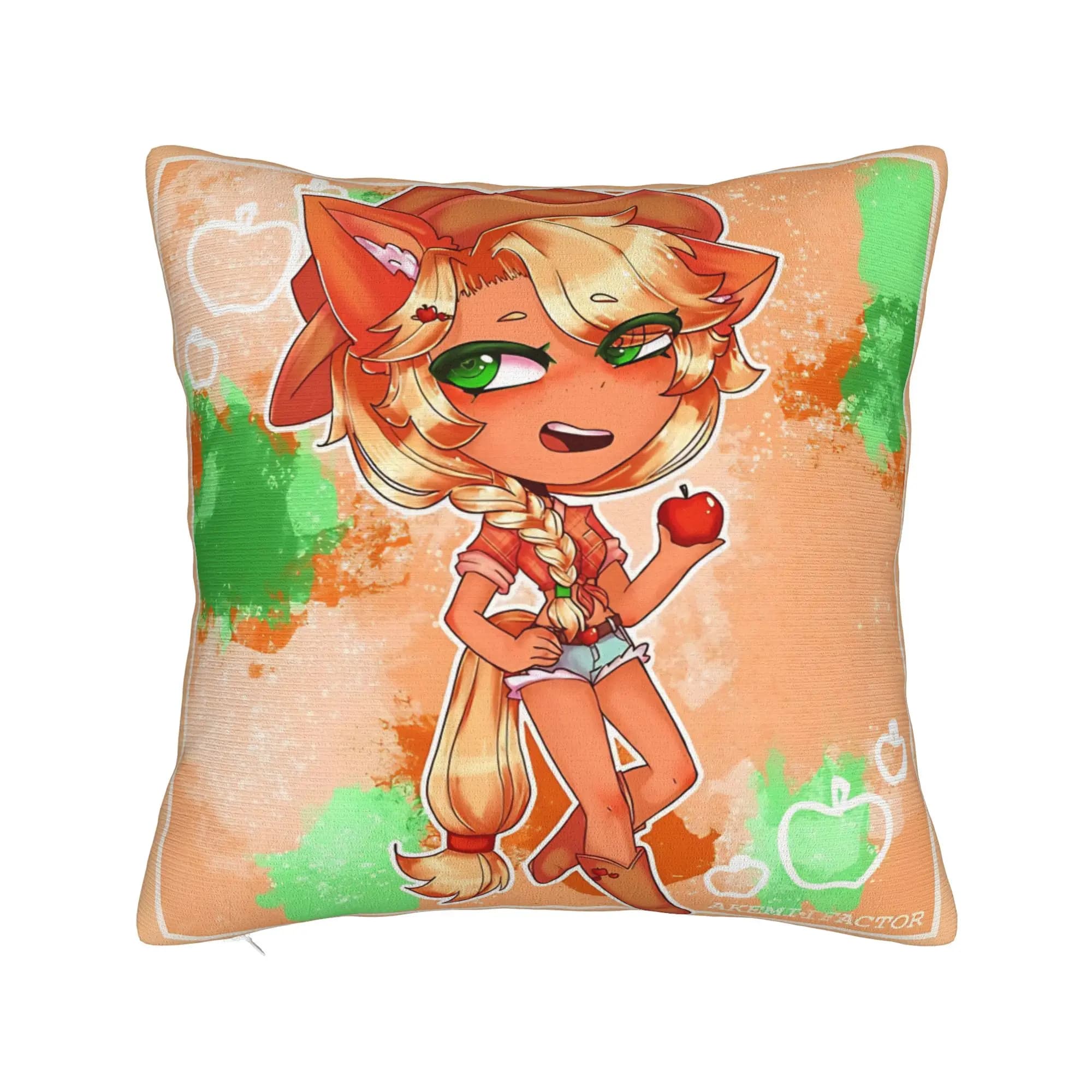 Fodera per cuscino Trickcal Chibi Go Game, federa decorativa per divano del soggiorno, federe stampate, regalo