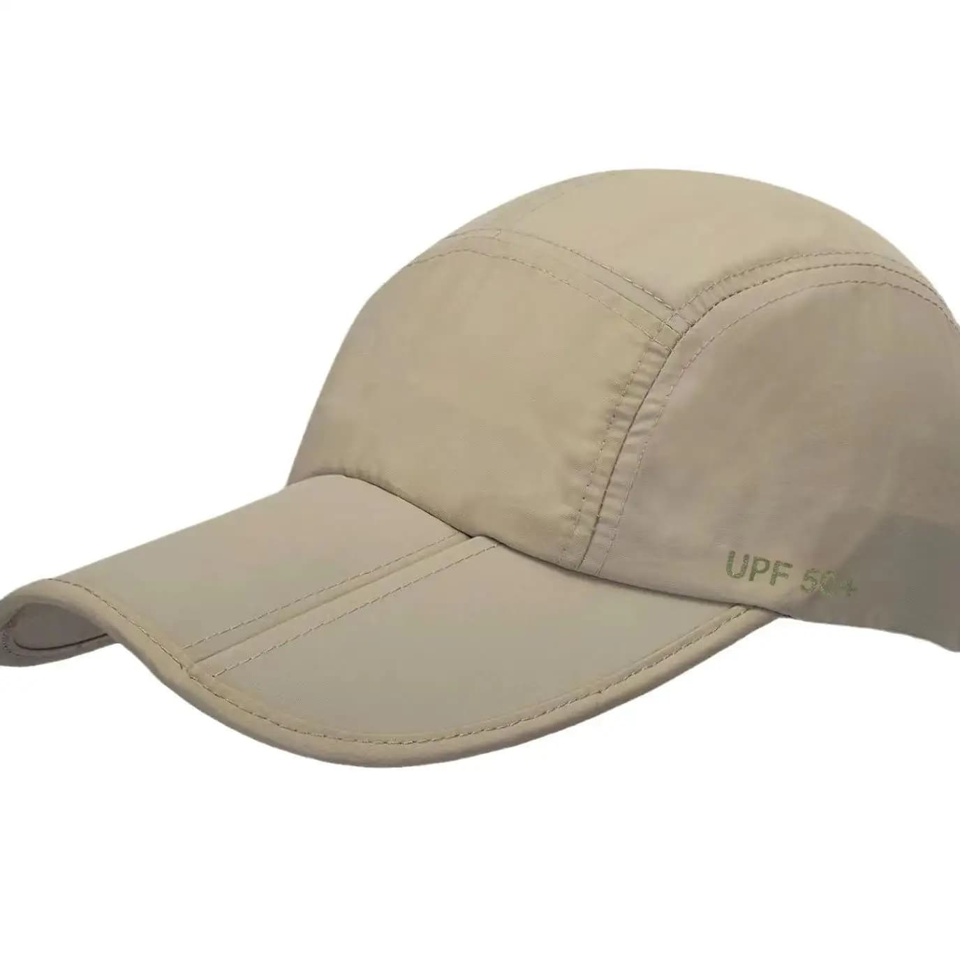 Cappello da Golf Traspirante con Protezione Solare, Impermeabile, ad Asciugatura Rapida, con Visiera Larga a Becco d'Anatra, Protezione Completa per la Testa per Adulti