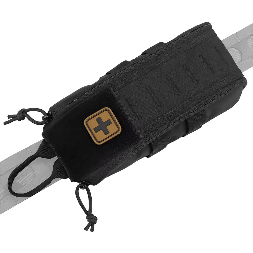 Camping First Aid Kit MOLLE Waist Belt Bag Hunting Vest Plate Carrier Gear Outdoor Quick Response Tactical Medical Pouch