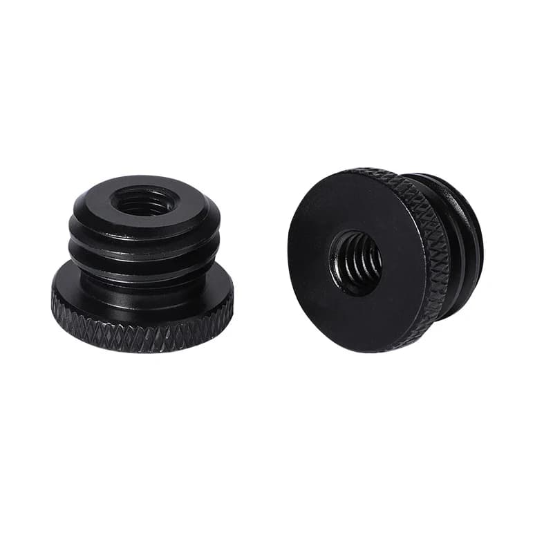 Vite di conversione del livello laser da 5/8-11 a 1/4 3/8 pollici 5/8-11 Mini misuratore di livello laser Vite per treppiede Adattatore per montaggio su treppiede per fotocamera