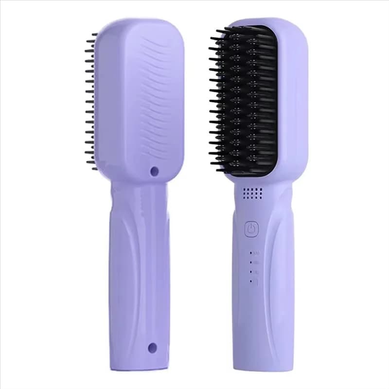 Electric hair plate with hot comb ABBK heating fast for professional style and personal care