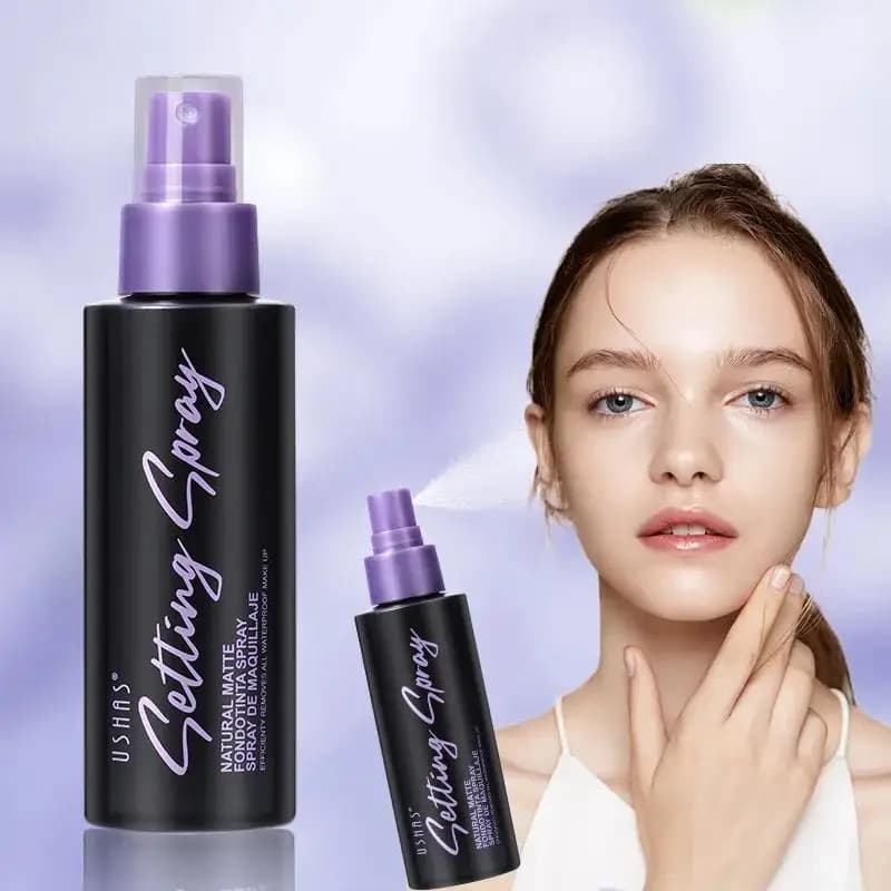 110 ml waterproof makeup spray, long-lasting oil control, anti-sweet, natural finish, face fog to wear all day long