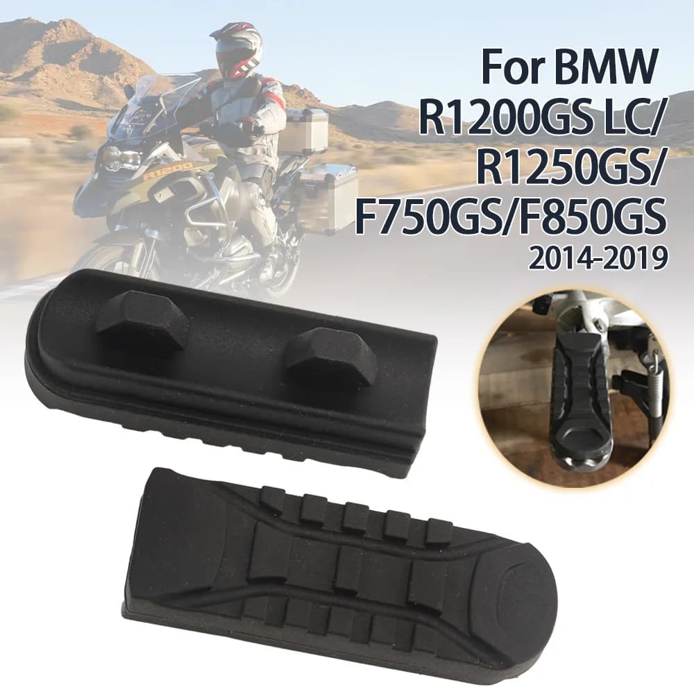 Moto anteriore pedana piastra poggiapiedi in gomma per BMW R1200GS LC 2014-2017 R1250 2019 F850GS F750GS 2018-2019