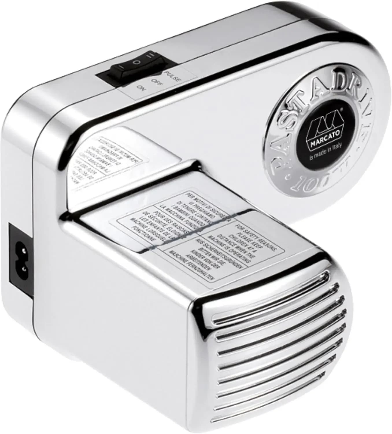 Pastadrive Motor 110V – Electric Motor Attachment for Atlas 150 & Ampia Pasta Machines, Hands-Free Pasta Making, Easy Install, P