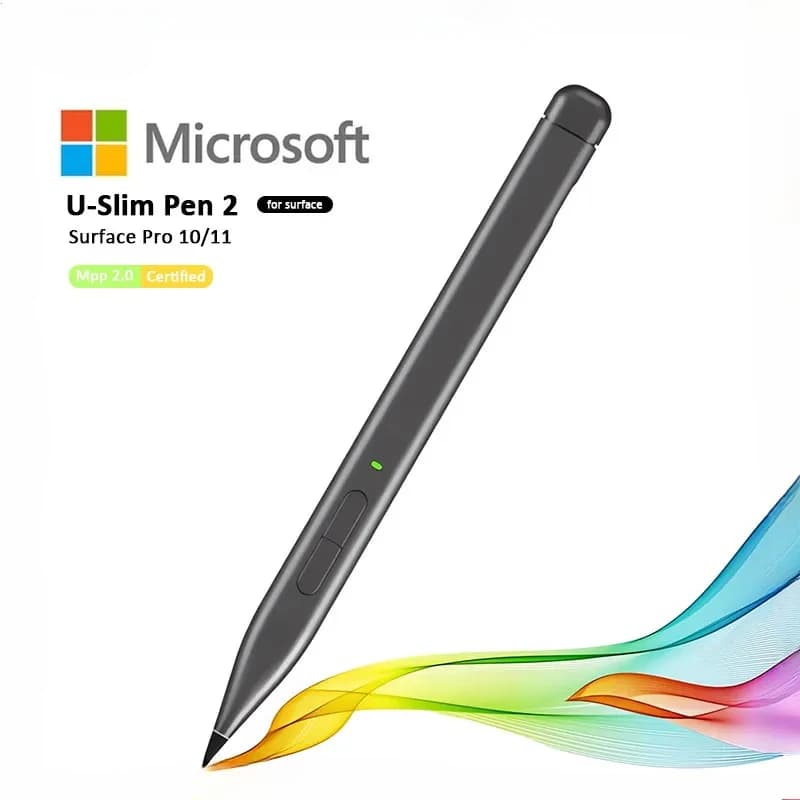 Slim Pen 2 Per Microsoft Surface Pro 10 8 9 4096 Palm Rejection Inchiostro Stilo Matita Per Surface Laptop Studio 2 Duo 2 Asus Hp Dell