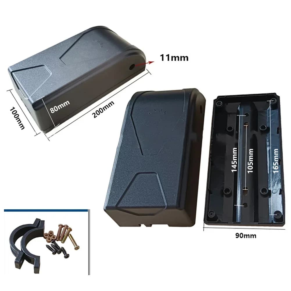 Custodia per scatola controller bici elettrica da 9 pezzi Custodia per controller batteria al litio extra large per parte di conversione scooter bicicletta elettrica