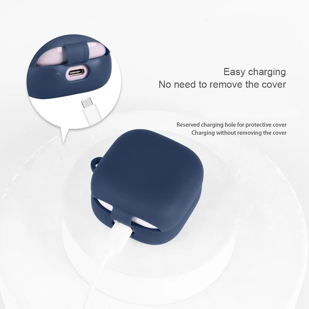 Soft silicone case for wireless earphones LinkBuds Clip, shockproof protective case for LinkBuds Clip
