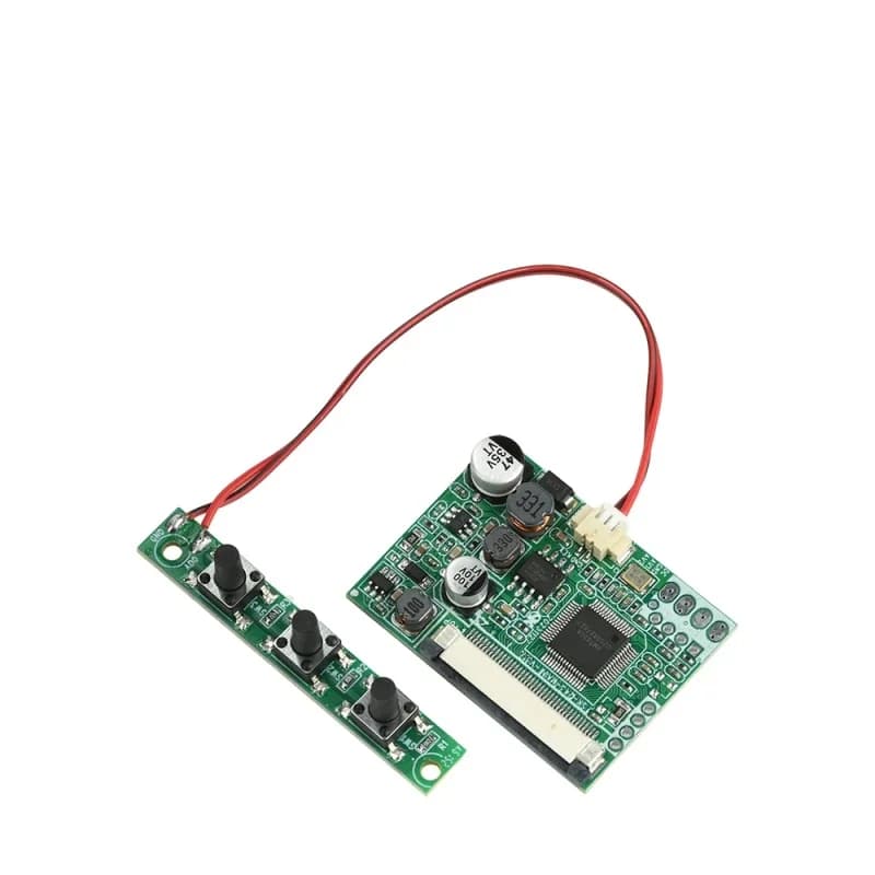 4.3/5 Inch LCD Monitor Controller Board Module, Monitor Base Board for Automotive Audiovisual, Multifunction Digital Photo Frame