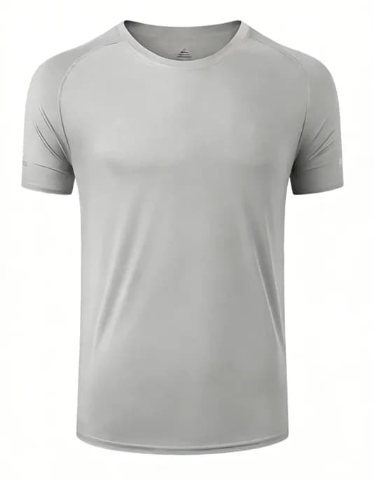 T-Shirt da Uomo ad Asciugatura Rapida, Leggera con Maniche Raglan, Top per Allenamento in Palestra, Traspirante e Assorbente, Abbigliamento Sportivo, Confezione da 3/Pezzo Singolo