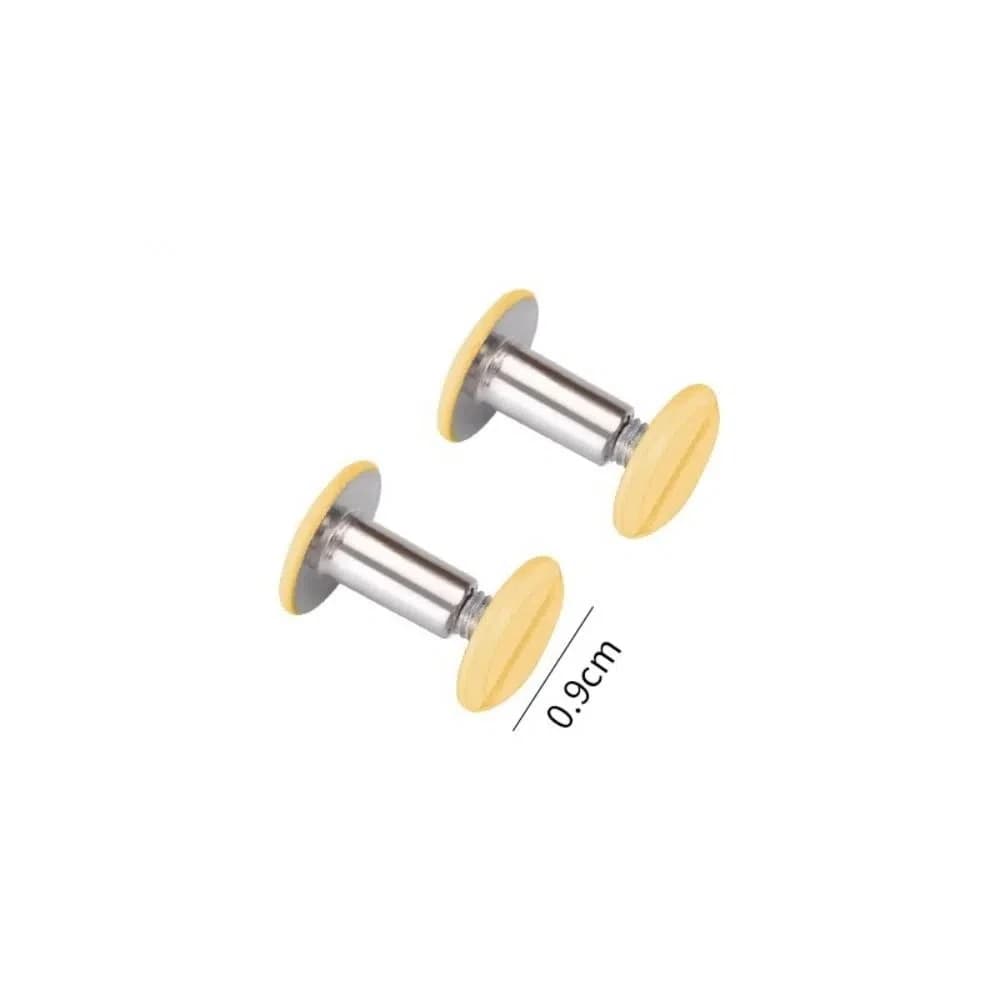 Durable Detachable Metal Spiral Rings Binder Clip DIY High Quality A8 Paper Binder Clips Album Diary Loose Leaf Ring File Folder