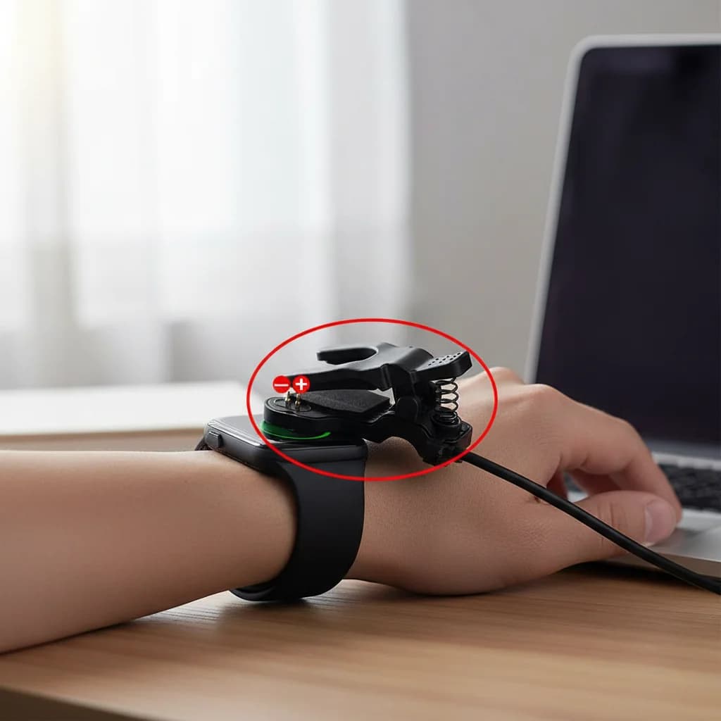 Cavo di ricarica USB 2Pin 3/4mm per T500 T500+ T500s X7 T600s Smartwatch Cavo di ricarica per smartwatch 24BB N EWW
