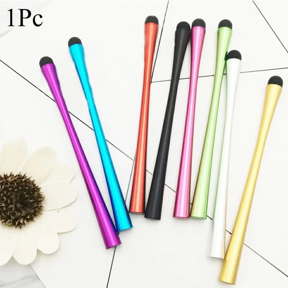 Penna capacitiva per touch screen con matita stilo compatta ad alta precisione per elettronica multicolore per telefono Samsung Tablet PC