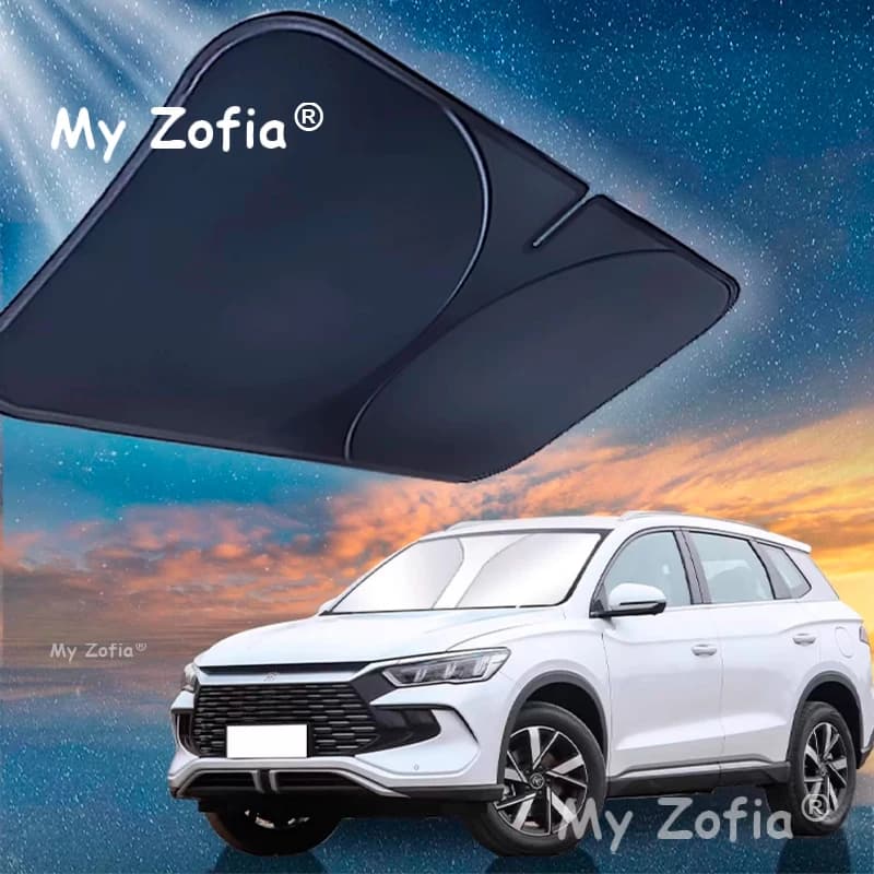 Per BYD Sealion 5 DMI 2025 2026 Auto Parabrezza Parasole Copertura Anti Protezione UV Blocchi Pieghevoli UV Ray Visiera Parasole Accessori