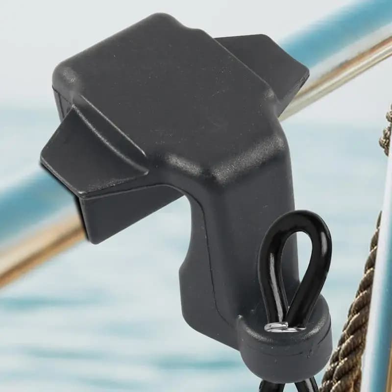 Clip per paraurti per barche pontone Ganci per binari quadrati per barche Supporto per parafango anti-collisione Morsetto per corda Gancio per boa marina Yacht