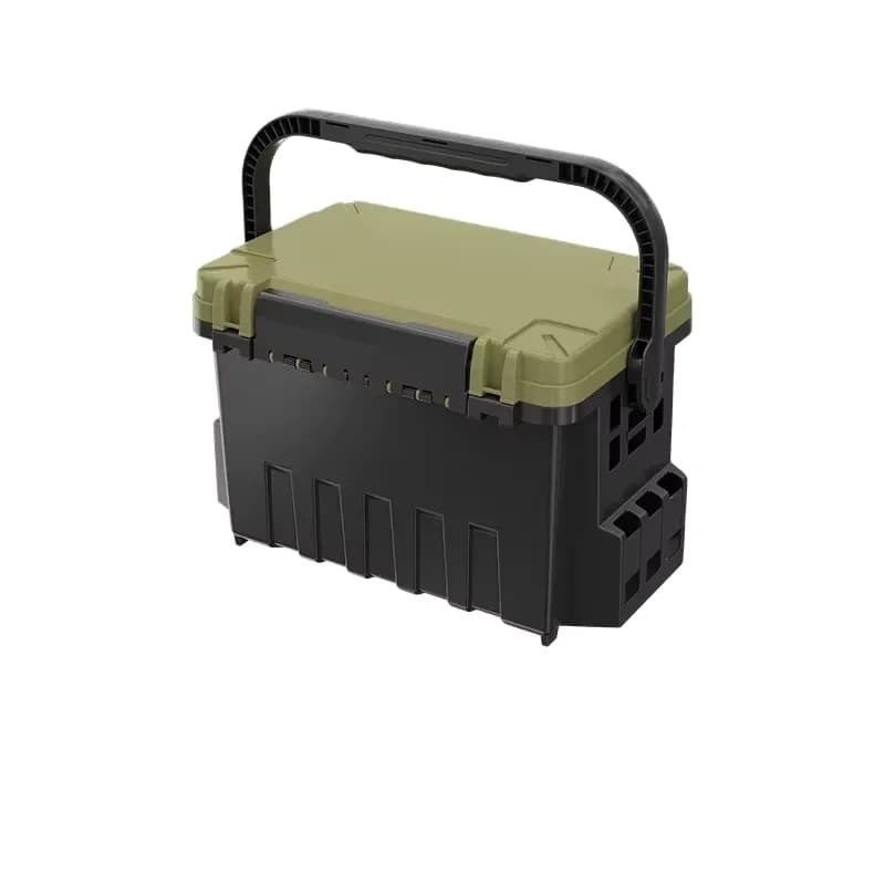 Waterproof PP Fishing Tackle Boxes Storage Organizer for Lures and Rods for River Fishing