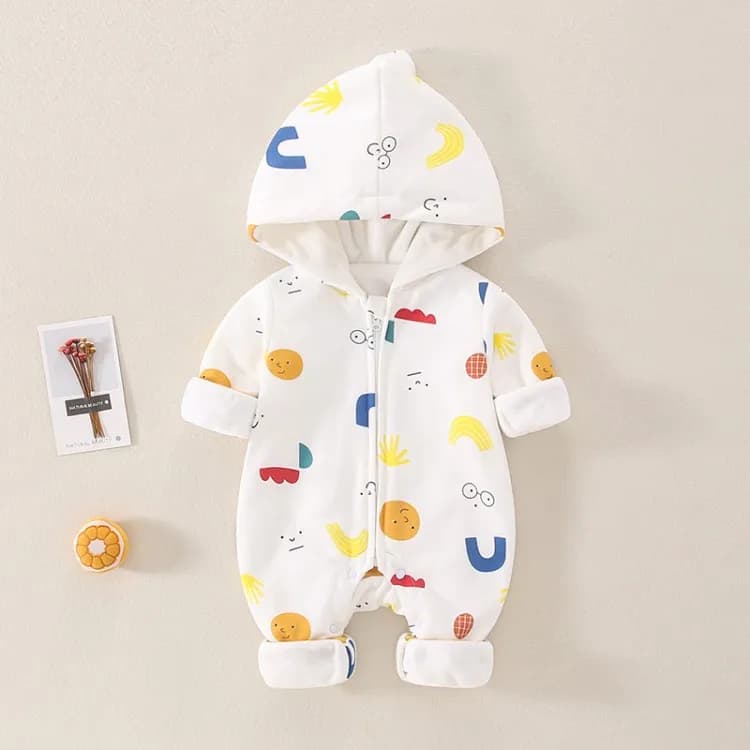 Adorabile Completo Neonato con Cappello per Neonati, Abbigliamento Autunnale a Maniche Lunghe, Vestiti in Cotone per Neonati