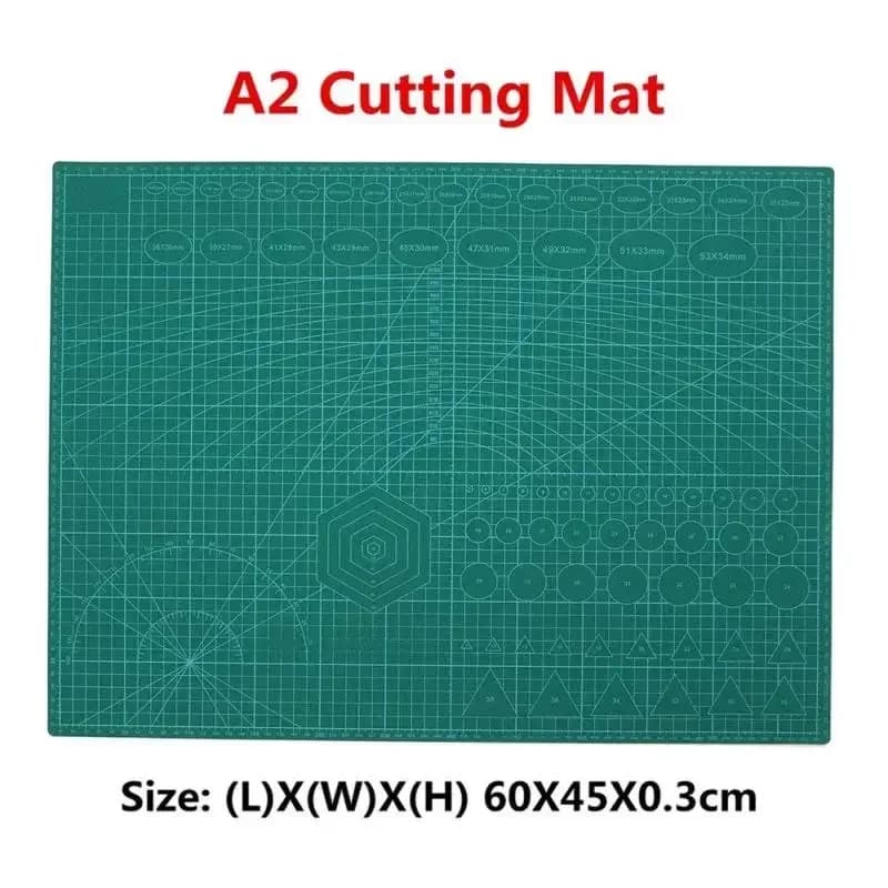A2 multifunzione oversize Mat PVC autoguarigione tappetino da taglio tagliere tagliacarte coltello scultura A2 strumenti artigianali fai da te