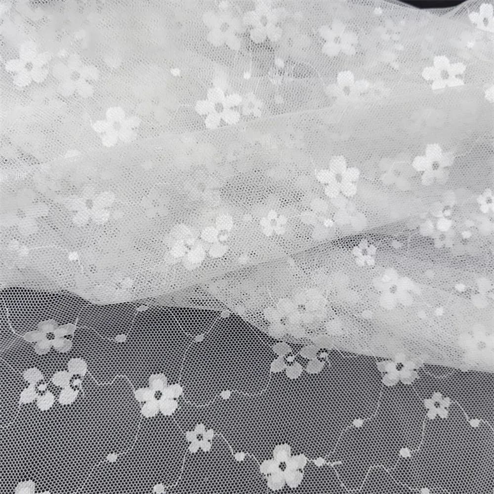 Soft Elastic Easy Cut Lace Fabric Comfortable Underwear Circular Patterned Fabric for Designer Created