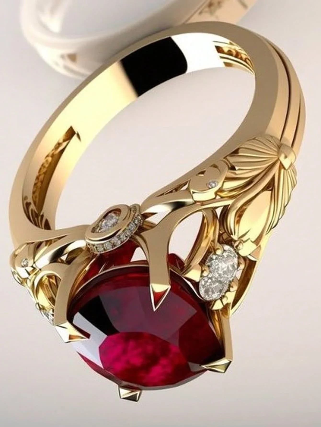 Elegante anello di fidanzamento con zirconi cubici per donna, gioielli di lusso, regalo per anniversario, matrimonio, San Valentino
