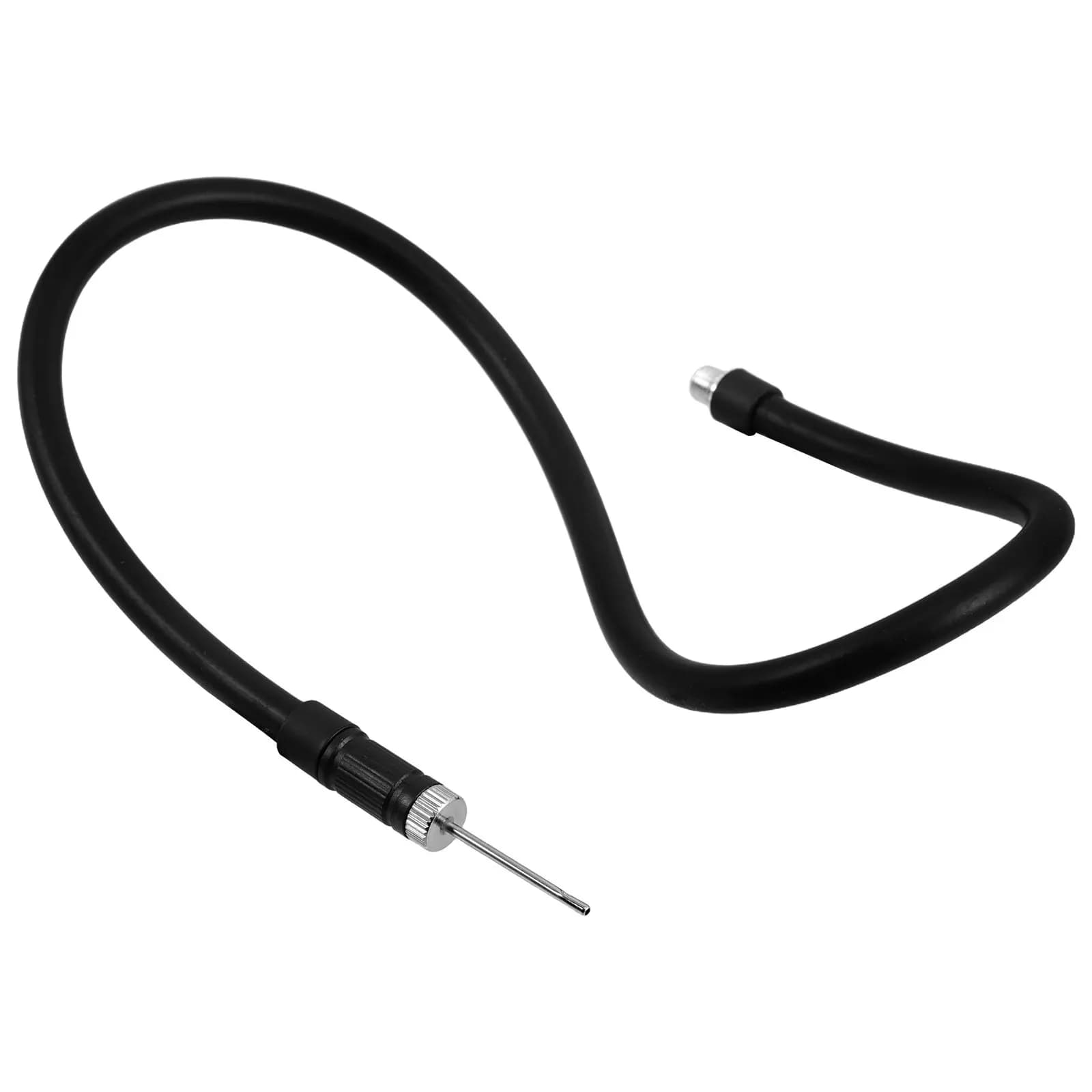 1Set Lightweight Bike Tire Inflator Hose French Valve Compatible Quick Inflation for Cycling Driving Travel Electric Car