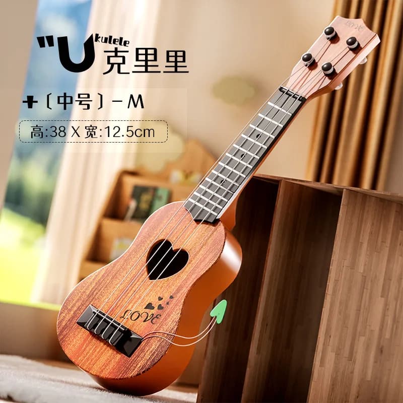 Commercio all'ingrosso di strumenti musicali in stile cinese per chitarra per principianti giocattolo Ukulele per bambini 44 cm