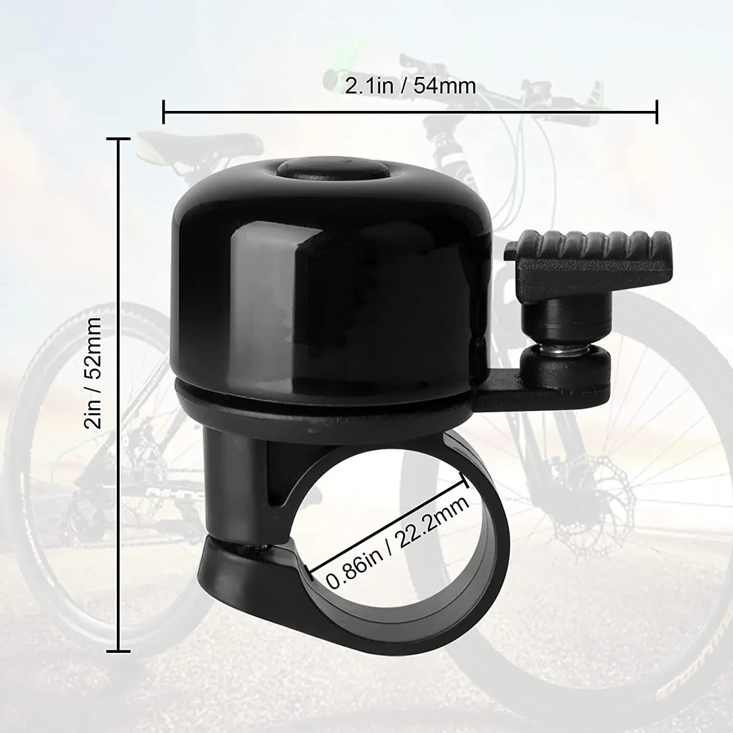 Mountain Road Bike Clacson Alloy Bike Clacson Alarm Bell Safety Notice Cycling Handlebar Metal Ring Call MTB 250802