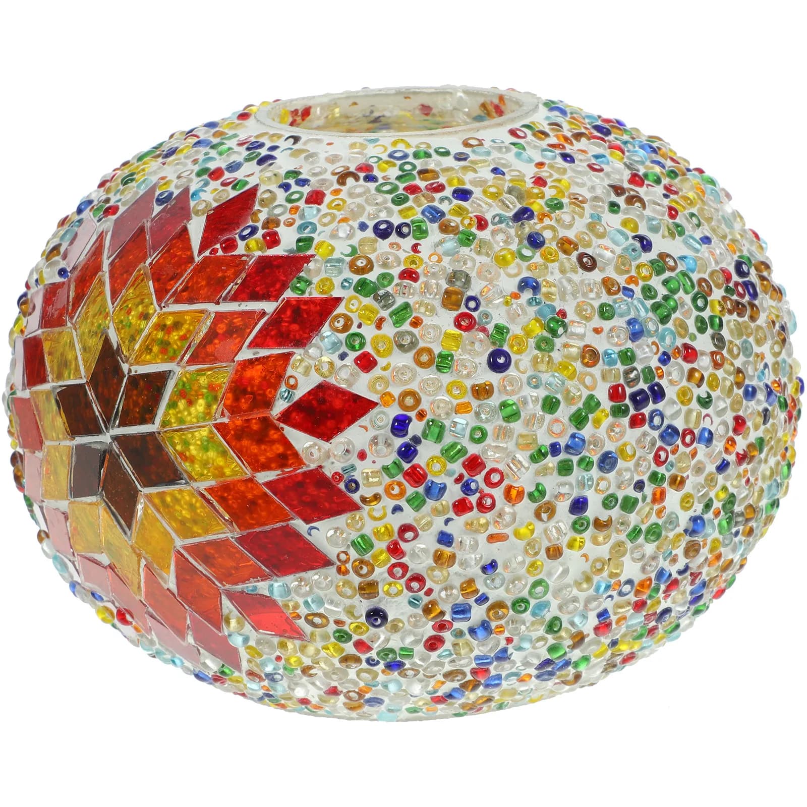 Paralume in Vetro Colorato Design Turco, Globo di Ricambio per Lampade da Tavolo, Scrivania, Comodino e da Terra, Luce Decorativa Moderna ed Elegante