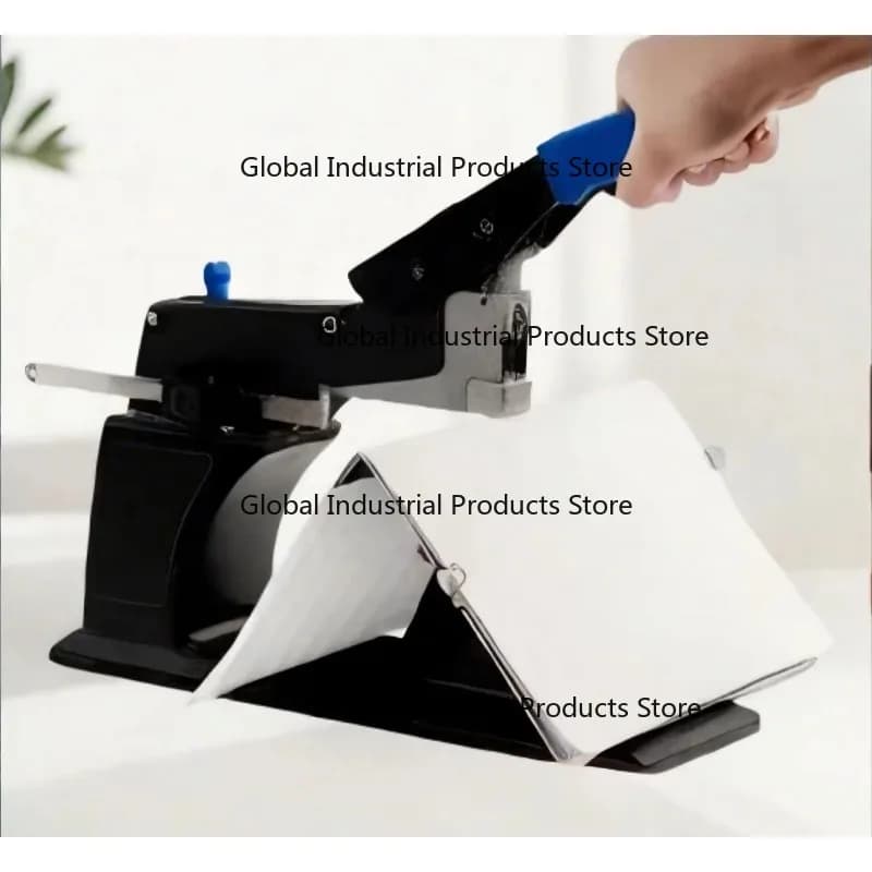 Cucitrice per carta di fabbrica in metallo resistente per attrezzature per ufficio di resistenza industriale per rilegatura di libri piatti e a sella