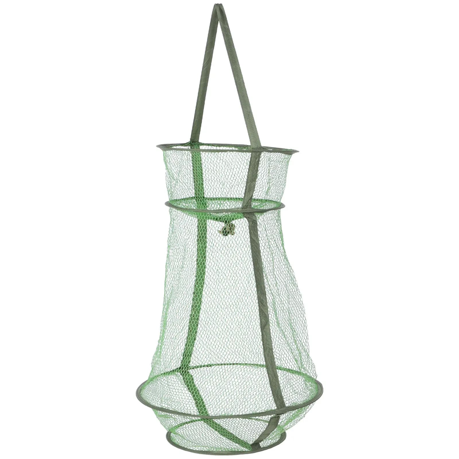 Drawstring Fishing Net Bag Wear Resistant Quick Dry Mesh Fish Keeper Storage Sack for Landing Catch