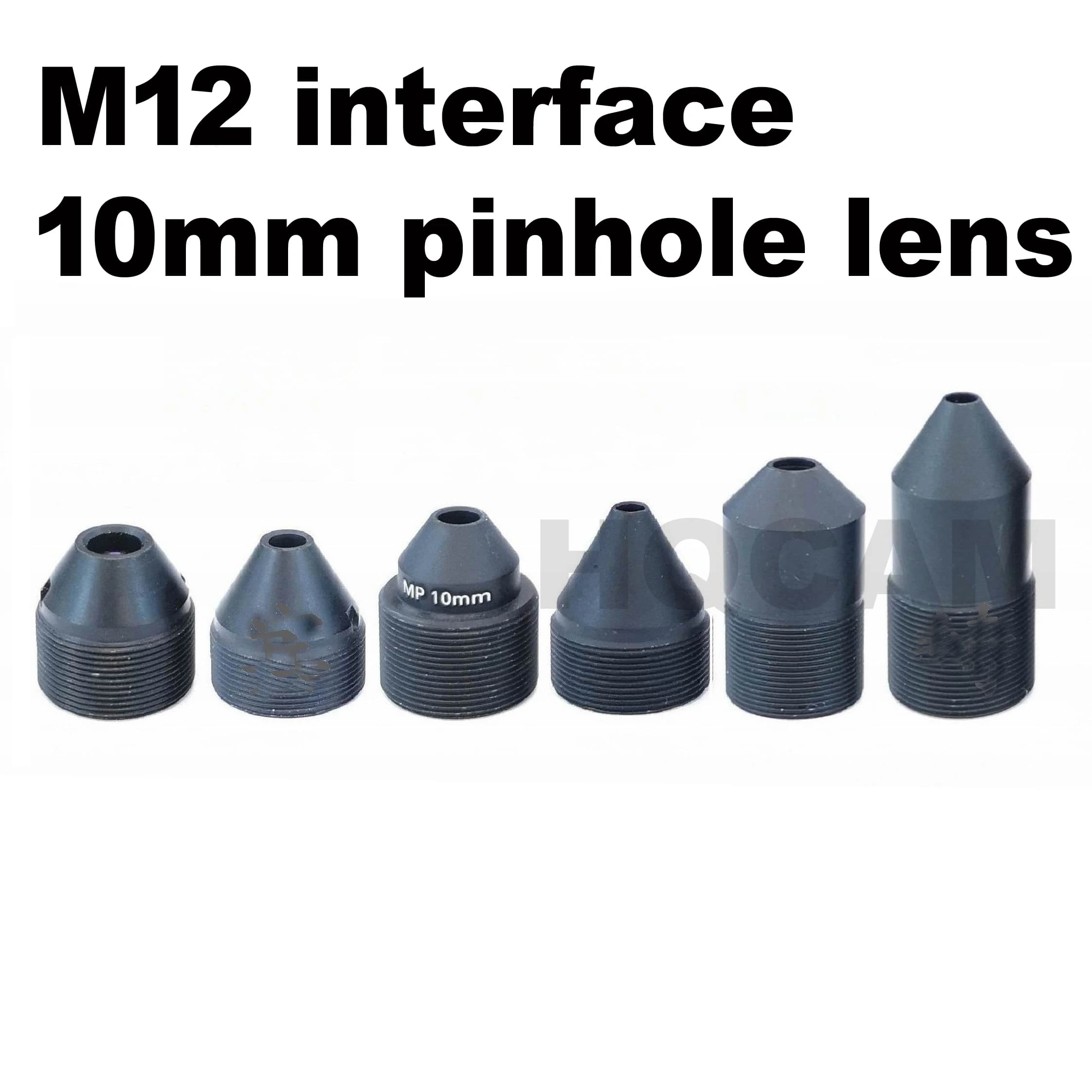 HD 2.0Megapixel 3MP 10mm obiettivo M12 Pin hole Lens costruito con filtro IR per telecamere CCTV di sicurezza CCD CMOS, montaggio M12 * P0.5, F1.6